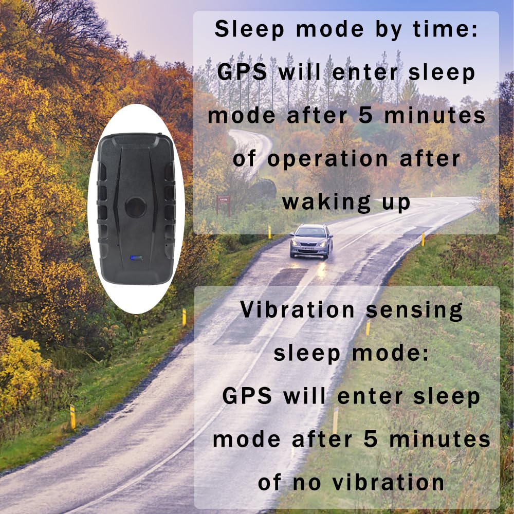 4G Localizzatore GPS per Auto Tracciatore di Posizione in Tempo 4G GPS Tracker con Antifurto Allarme Impermeabile Potente Magnete Geo-Fence Allarme APP Gratuita Batteria da 20000mAh