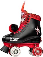 Vista 6 de Crazy Skates Trolls Size Adjustable Roller Skates - Featuring Poppy or Barb from Trolls