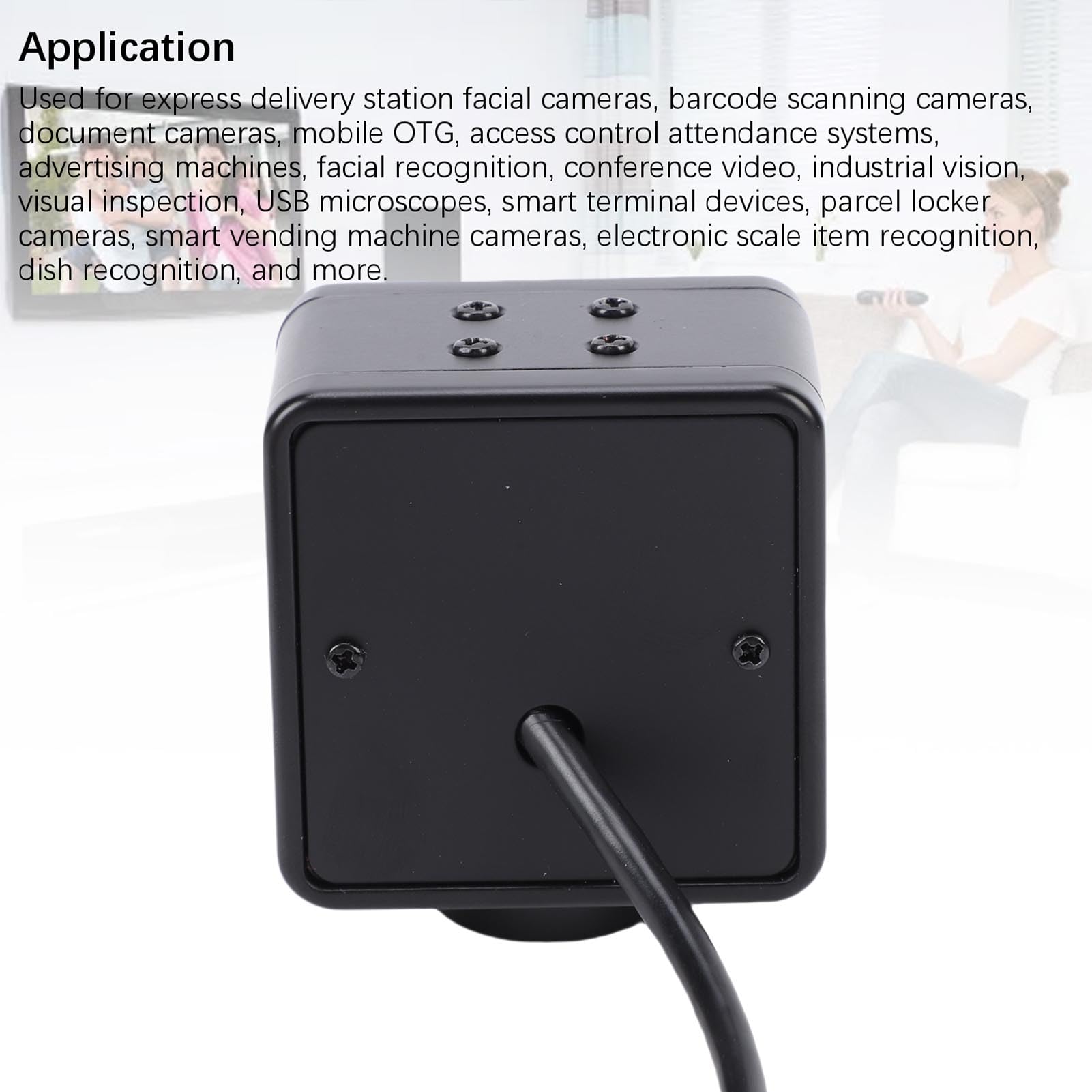 4K USB Kamera, Ultra HD 1/1,56 Cali Czujnik 50 MP Resolution Auto Focus Subste Web Camera