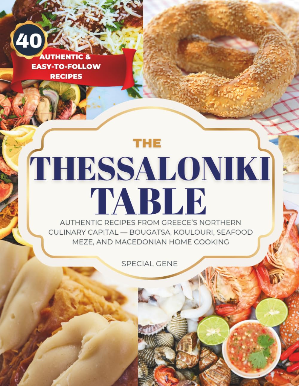 THE THESSALONIKI TABLE: Authentic Recipes from Greece’s Northern Culinary Capital — Bougatsa, Koulouri, Seafood Meze, and Macedonian Home Cooking