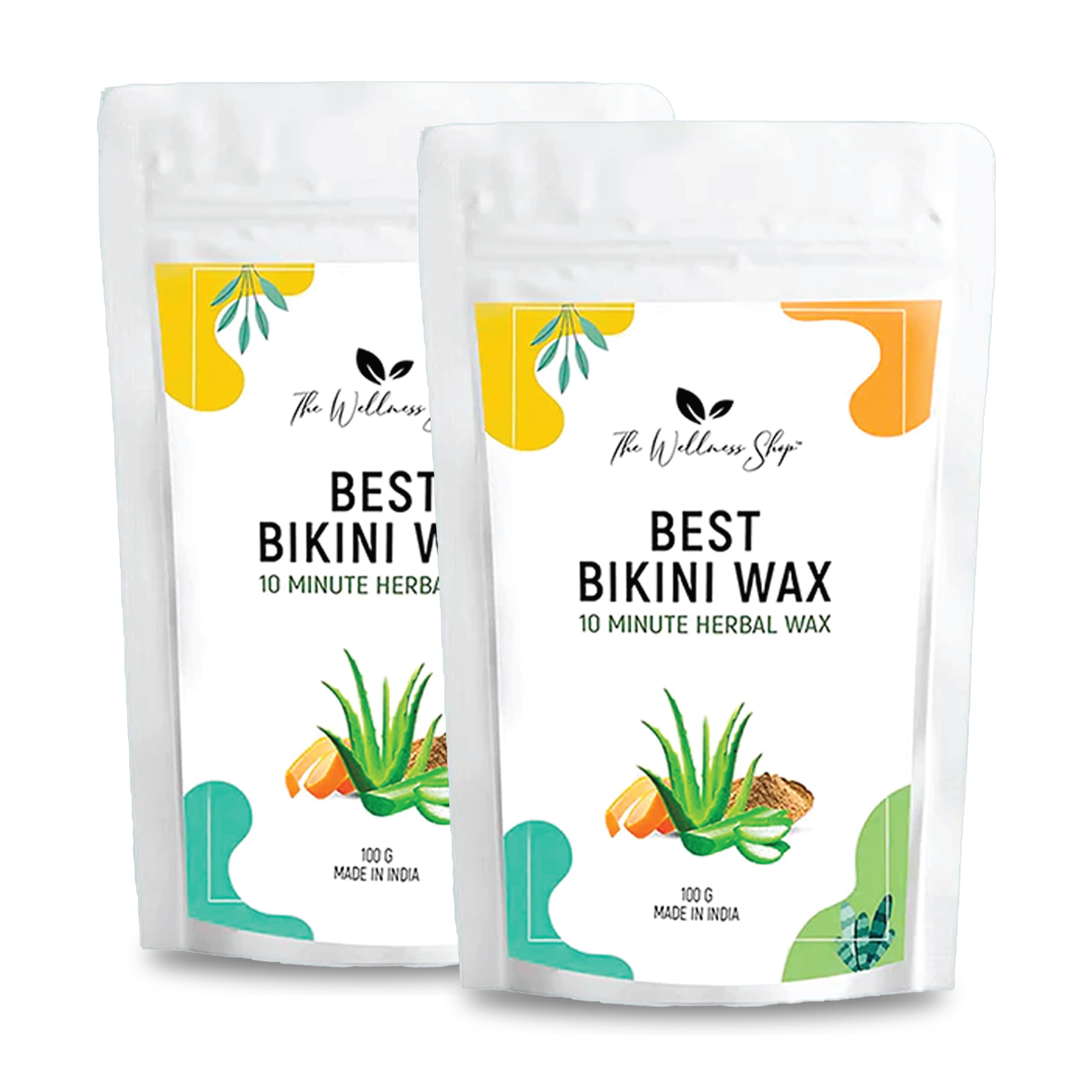 The Wellness Shop - Best Bikini Wax - 10 Minutes Herbal Wax Powder Easy to use at home, No chemicals - No Irritation, No Skin rashes for Women and Girls (100g) (B0C6KSHTX2) Amazon Price History, Amazon Price Tracker