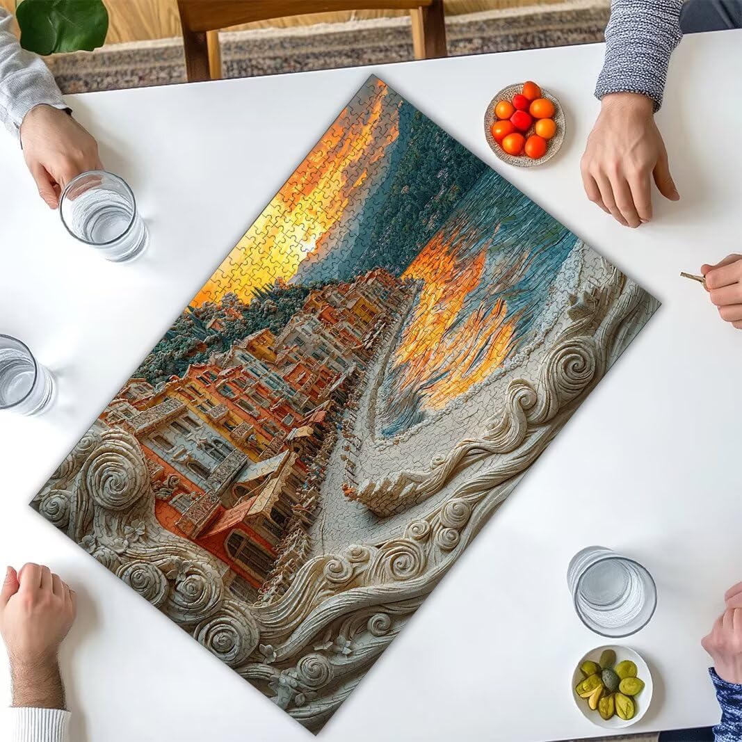 Puzzle dla dorosłych 2000 sztuk, Włochy puzzle dla dorosłych, prezent -2438