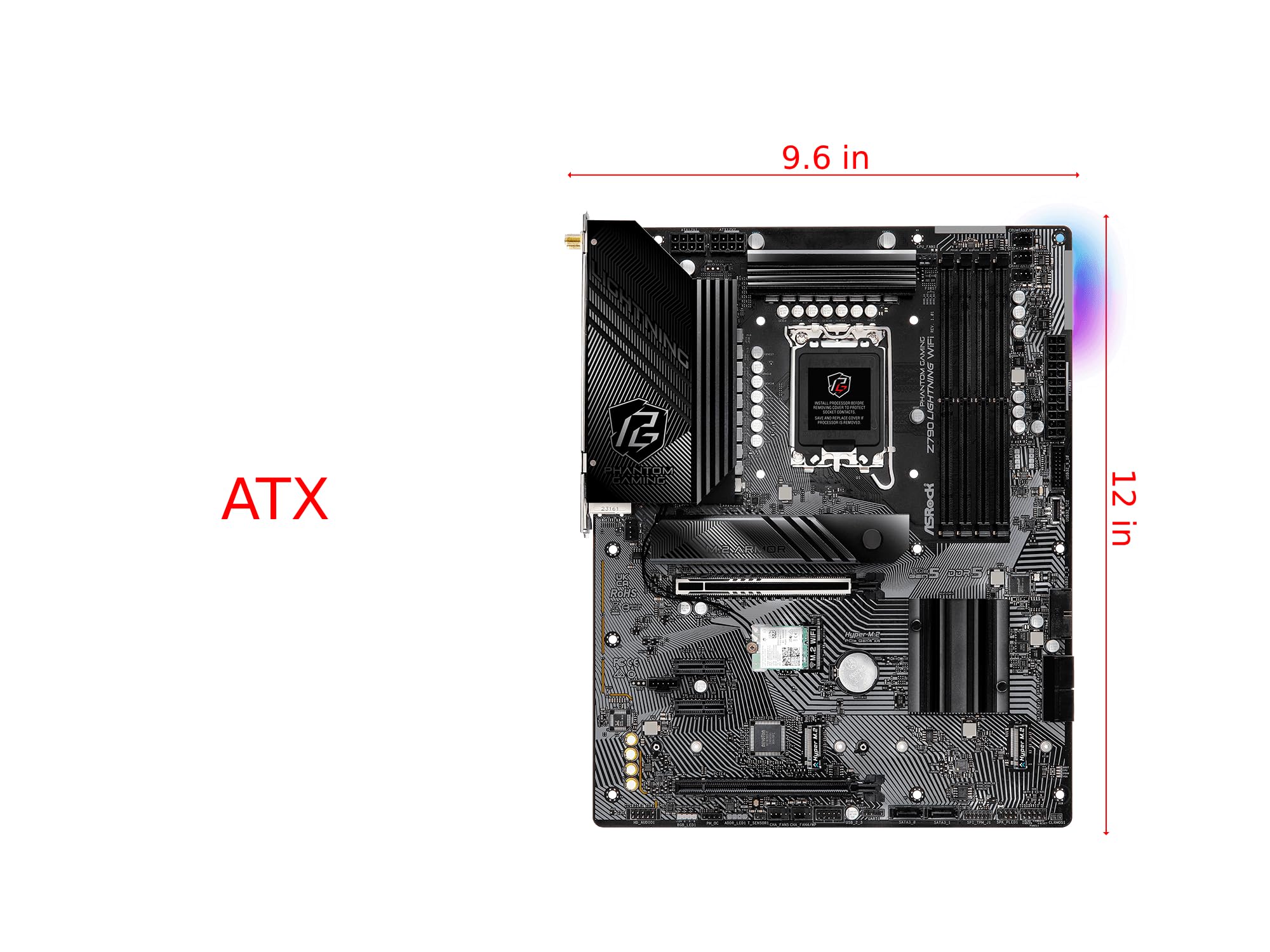Amazon.com: ASRock Z790 Lightning WiFi LGA1700 Motherboard