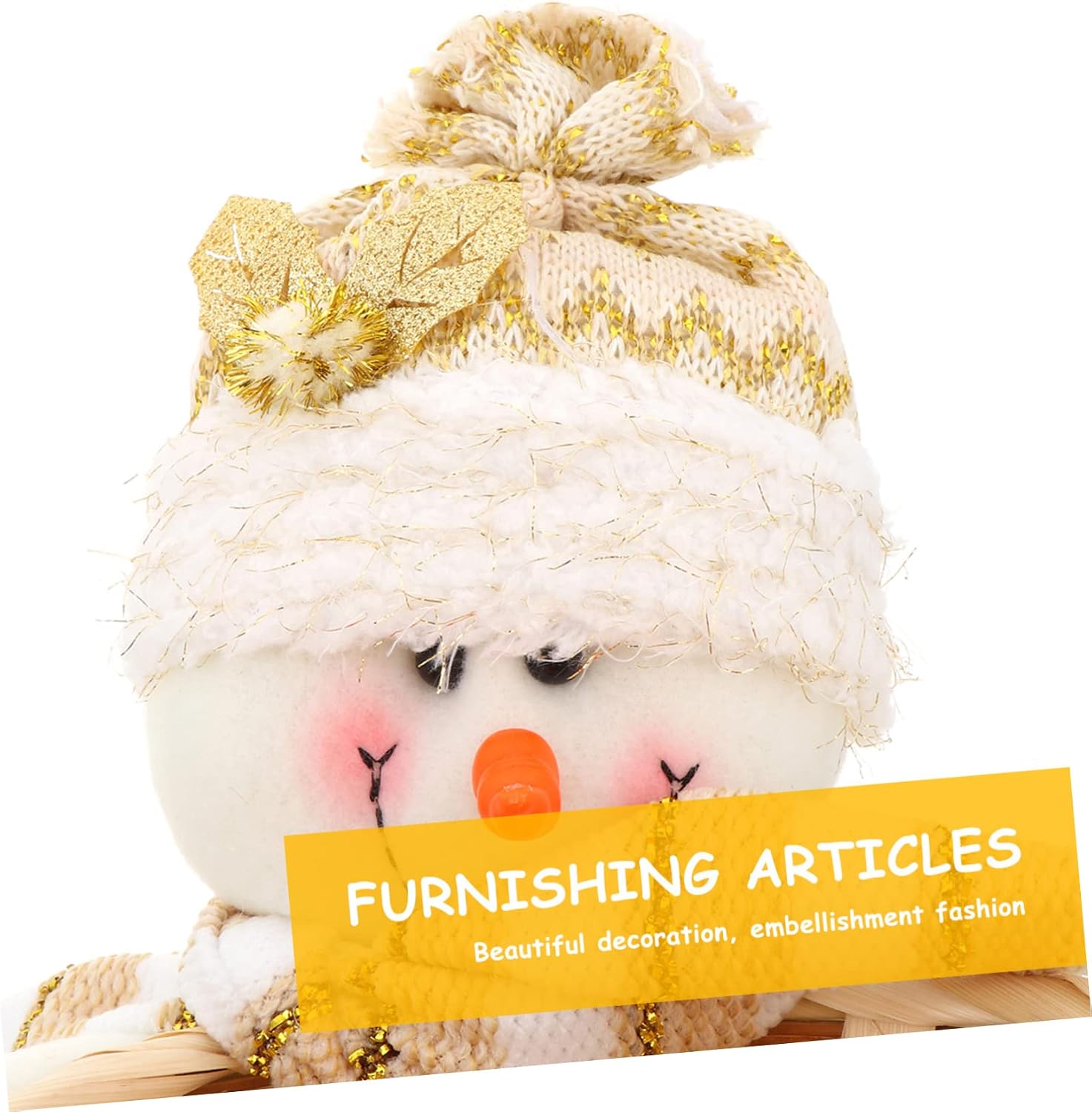 1pc Christmas Snowman Candy Basket Unique Storage Container for Holiday Parties Table Decorations and Festive Events for Storing Candies and Treats
