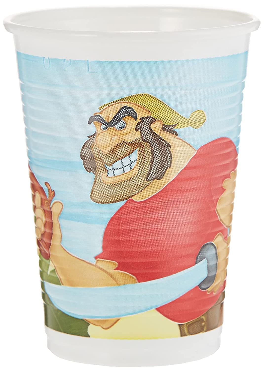 Manege – 4085 – Party Kit – Pack Of 10 Pirate Party Cups 20Cl