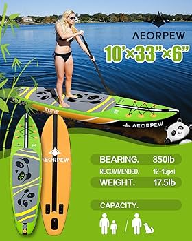 Amazon | AEORPEW インフレータブルスタンドアップパドルボード