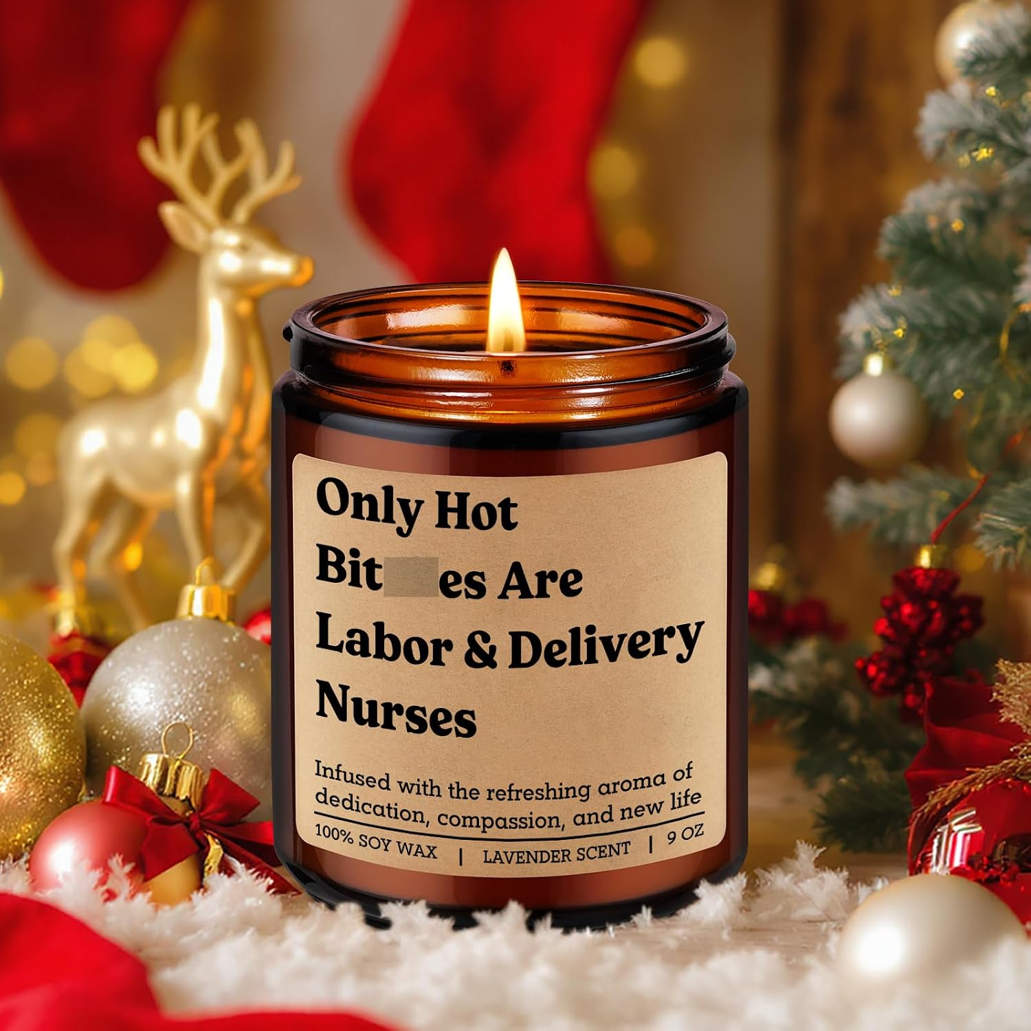 Fairy's Gift Candle, Labor and Delivery Nurse Gifts, L&D RN Gifts for Women image 5