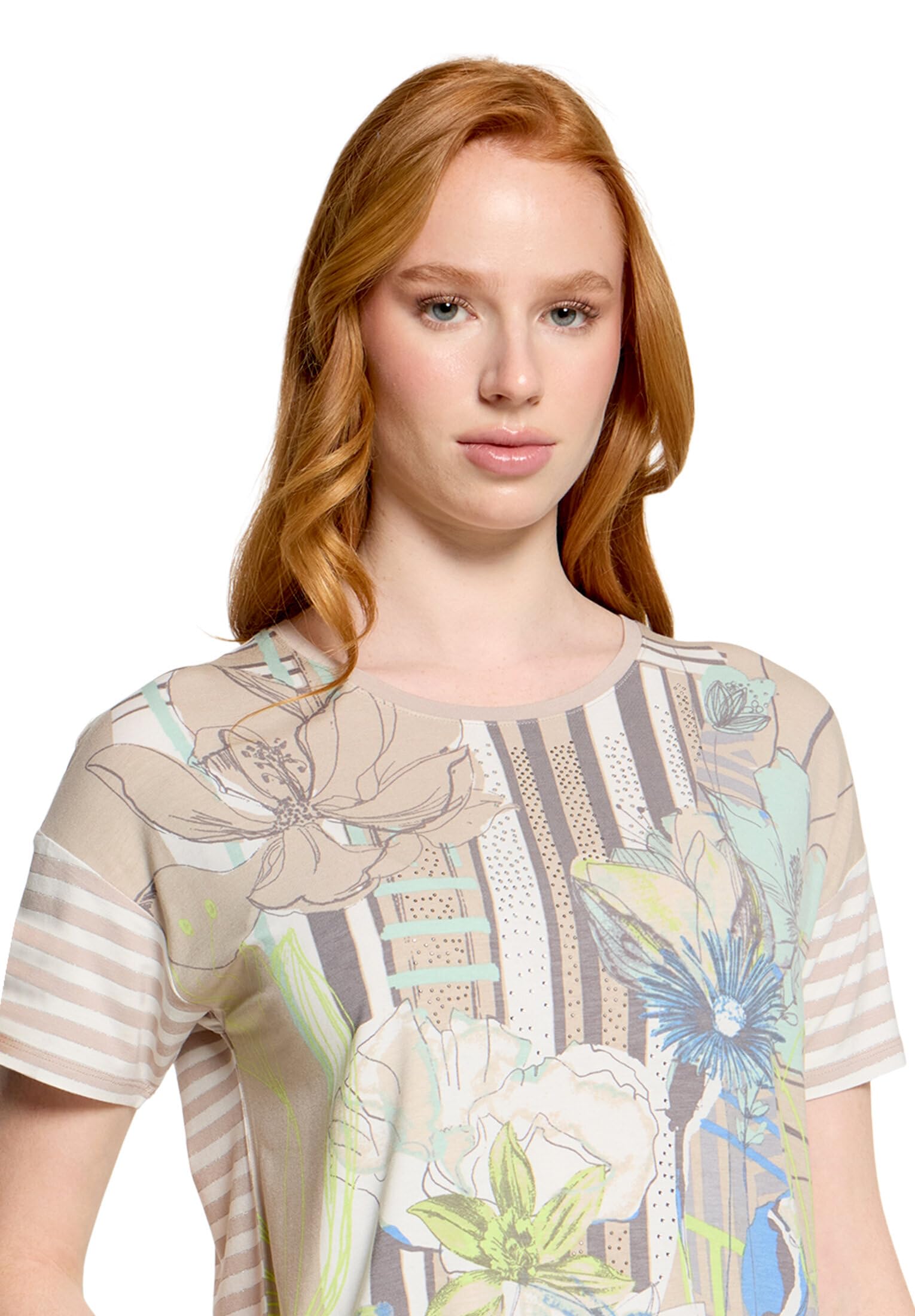 Betty Barclay Damen Casual-Shirt mit Ringel