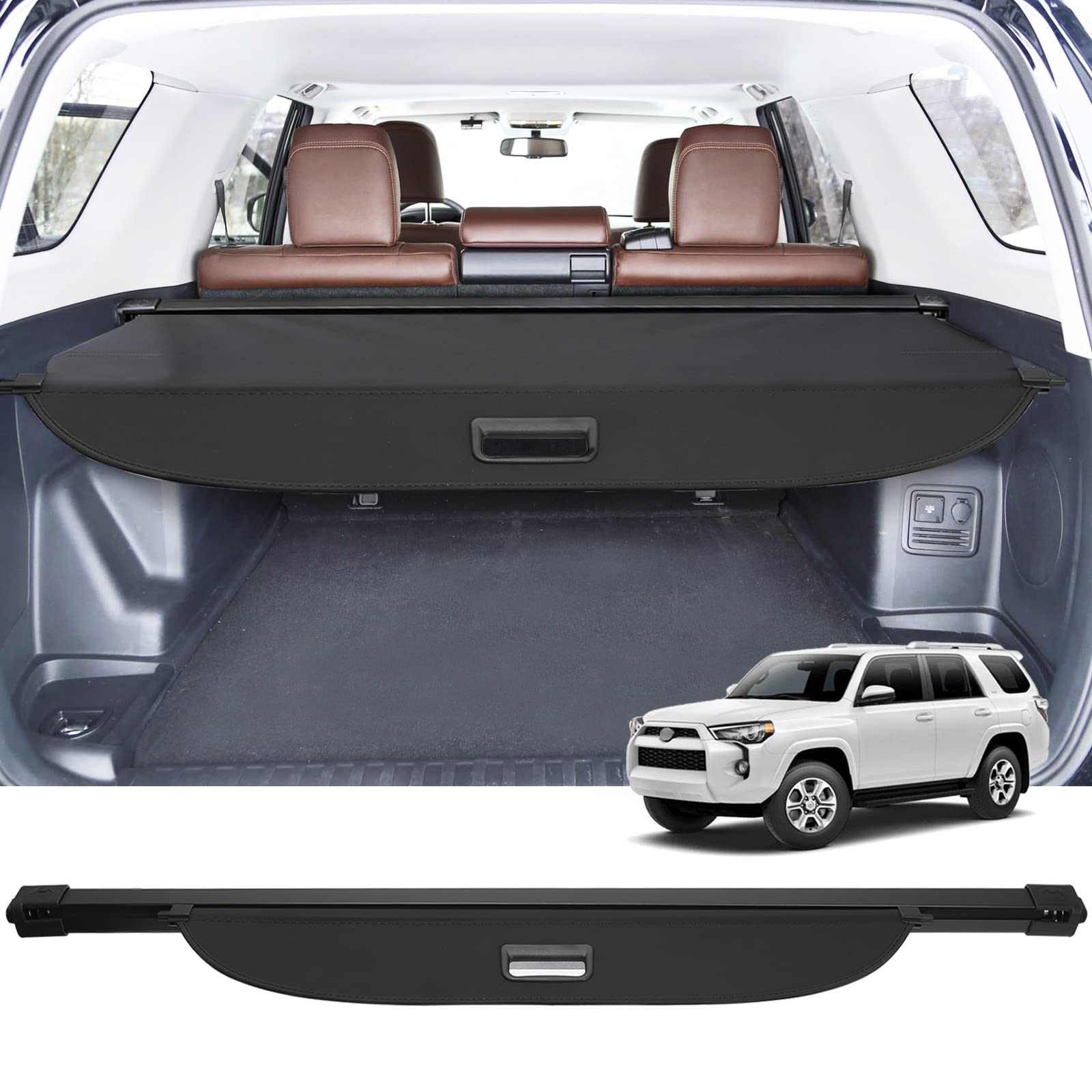 Marretoo For Toyota 4Runner Cargo Cover 20102018 2019 2020 2021 2022