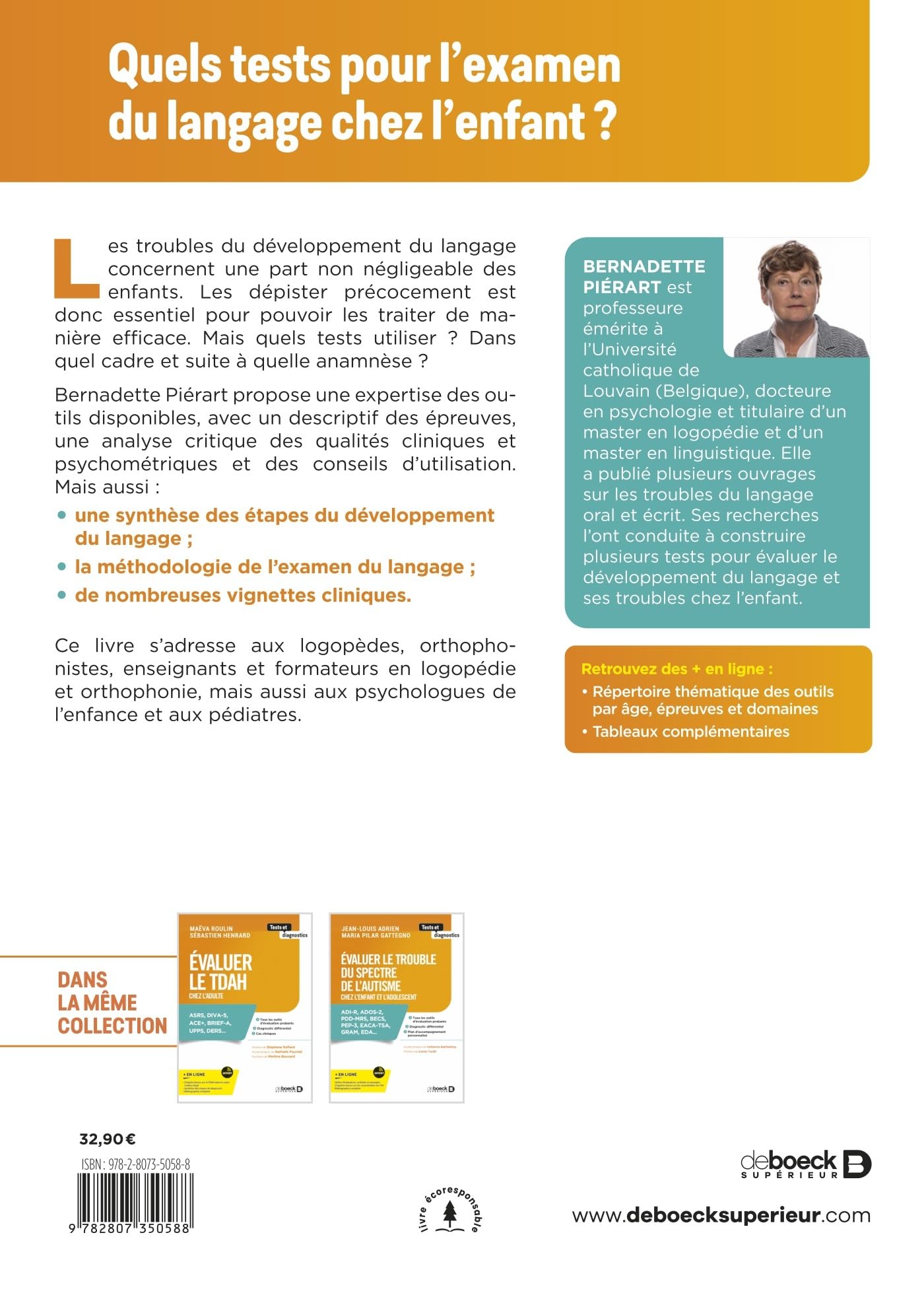 Évaluer les troubles du langage oral chez l'enfant: CELF-5, Evaléo 6-15, Evalo 2-6, Cléa, Isadyle, Exalang…