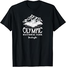 Retro Olympic National Park Tshirt T-Shirt