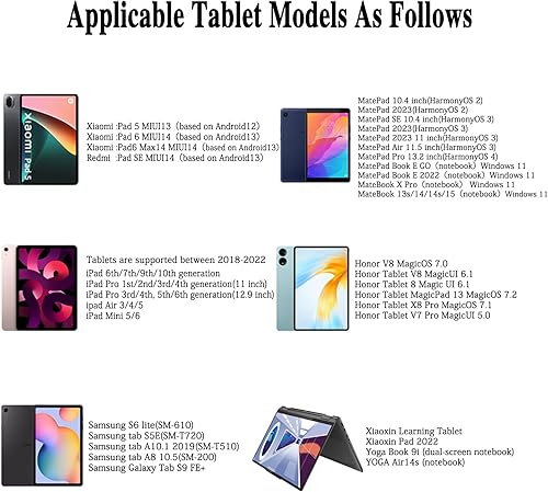 Miniatura 2 de Lápiz óptico activo para pantallas táctiles, bolígrafo recargable para tableta, punta POM, lápiz magnético para iPad, Pro, Air, Mini, iPhone y otros