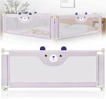 Barrière Sécurité Lit VEVOR pour Enfants, Longueur 1,5 m, Barrière de