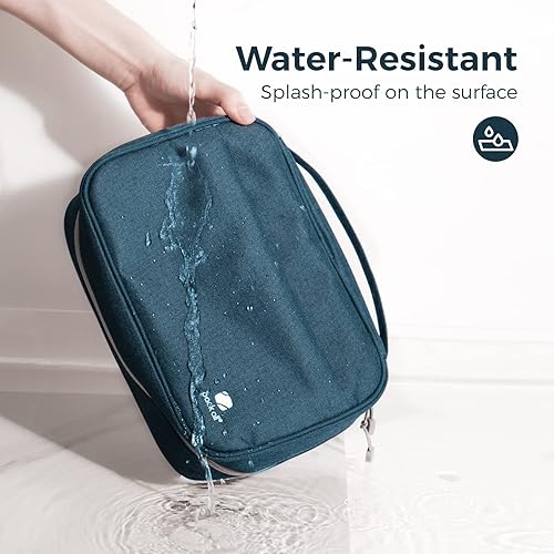 Miniatura 3 de pack all Organizador electrónico Plus, bolsa organizadora de cables de mayor capacidad, funda de transporte a prueba de golpes, bolsa de