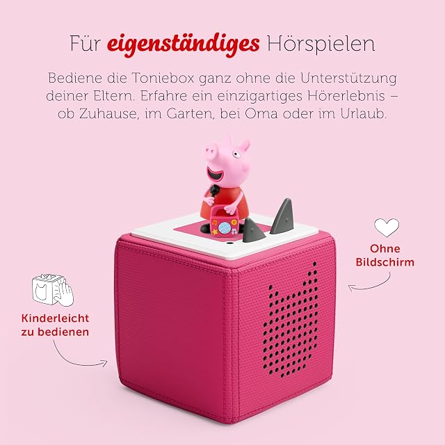 Foto 2 de 7 de tonies Peppa Pig - Figura de audición para Caja Toniebox, mi Fiesta de cumpleaños, Juego de Audio para niños…