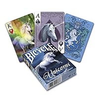 Algopix Similar Product 11 - Bicycle Anne Stokes Unicorns Playing