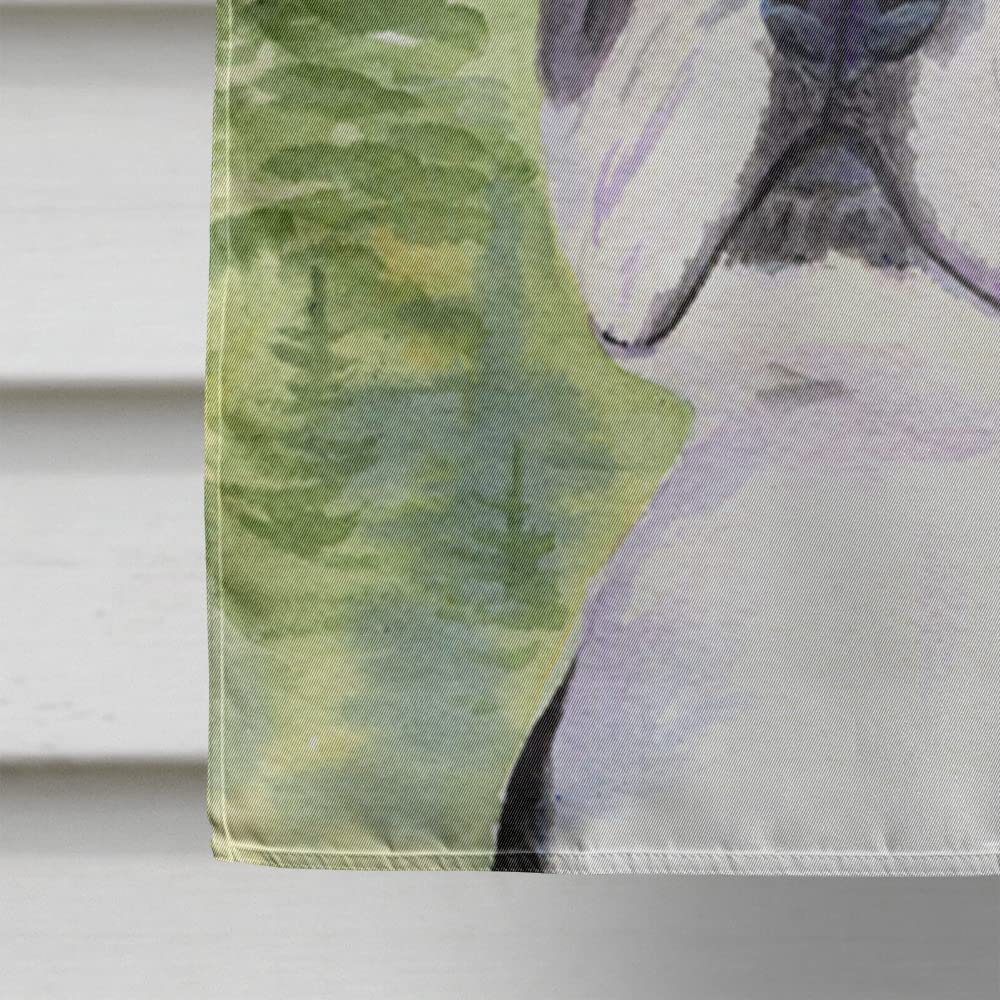 Carolines Treasures MLM1045TBLT 58 x 36 in. Blue, Red Boston Terrier Soft Travel Blanket with