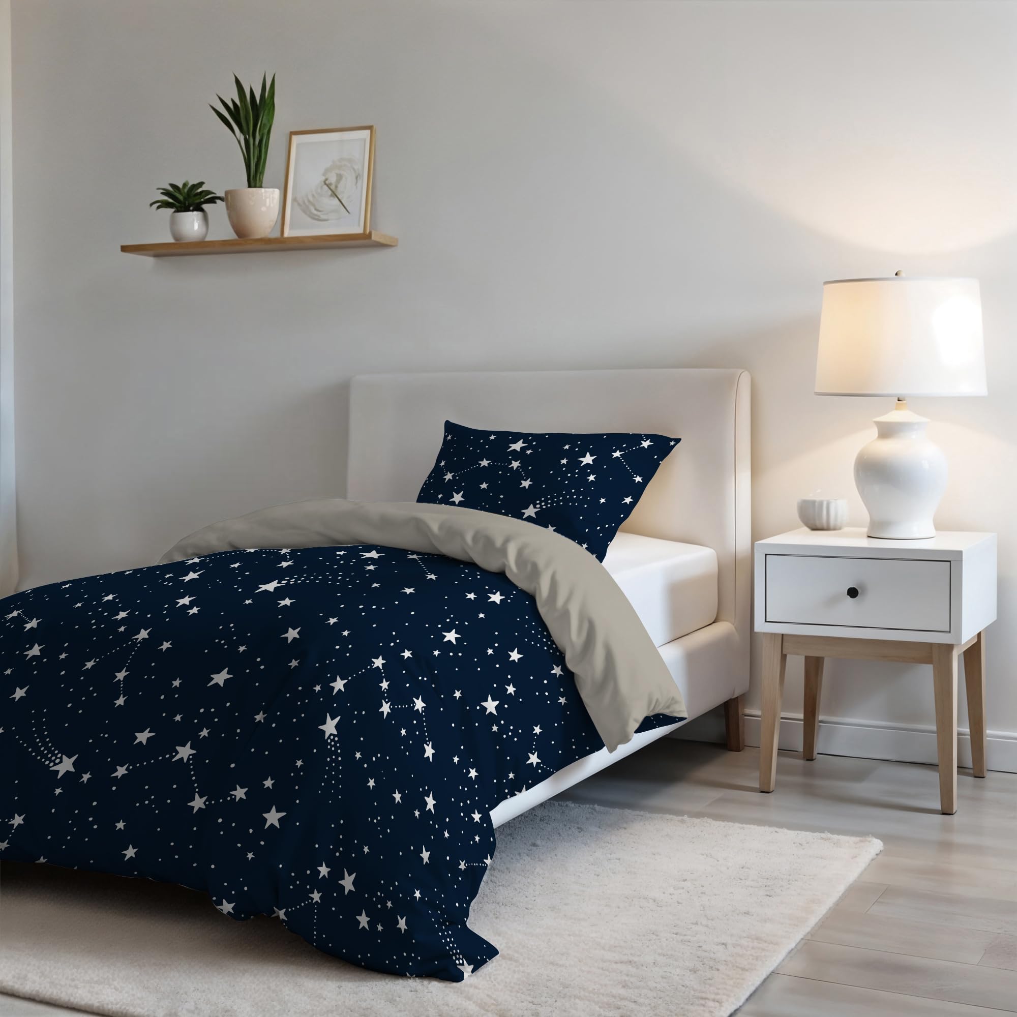 Italian Bed Linen Duvet Cover Fashion, Belle, Small Double