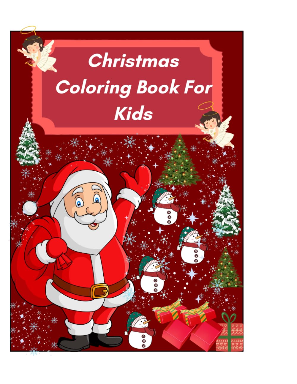 Merry & Bright Christmas Coloring Book for Kids
