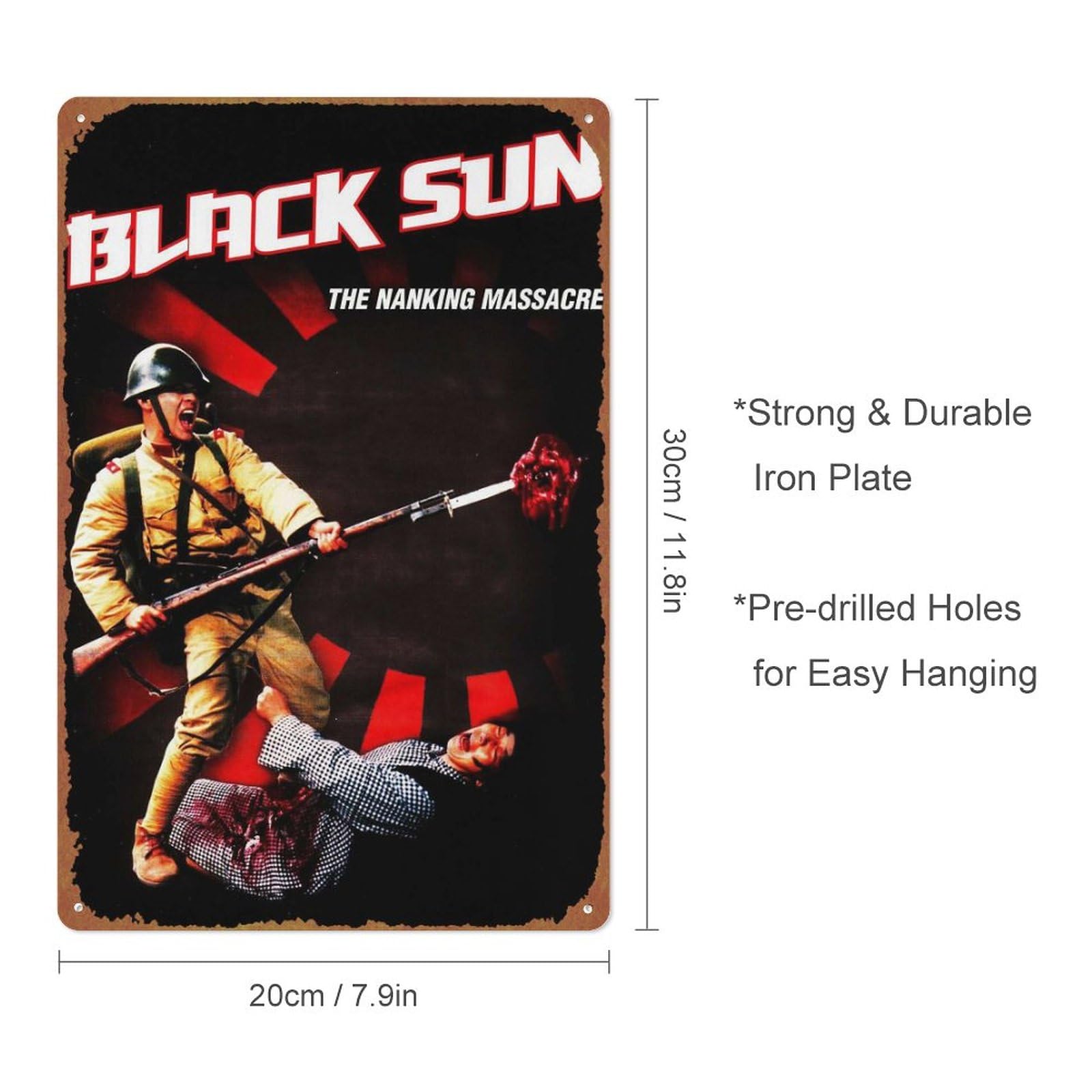 Amazon.com: Black Sun: The Nanking Massacre - Póster de la
