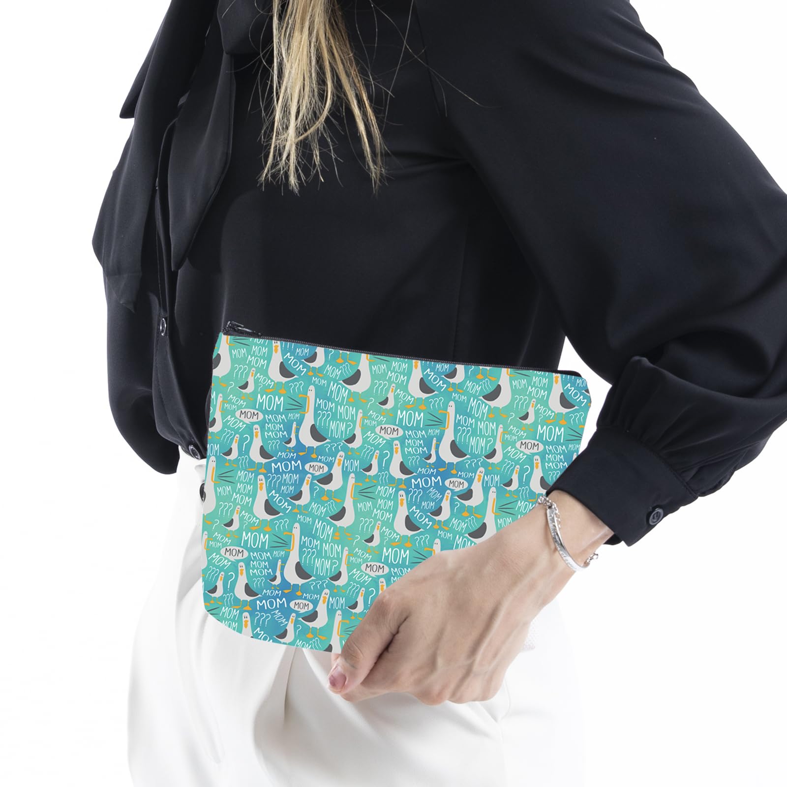 Seagull Gift Movie Gift Seagull Mom Makeup Bag Seagull Lover Gift Mother’s Day Gift Cosmetic Bag (Seagull Mom Bag EU) - Image 4