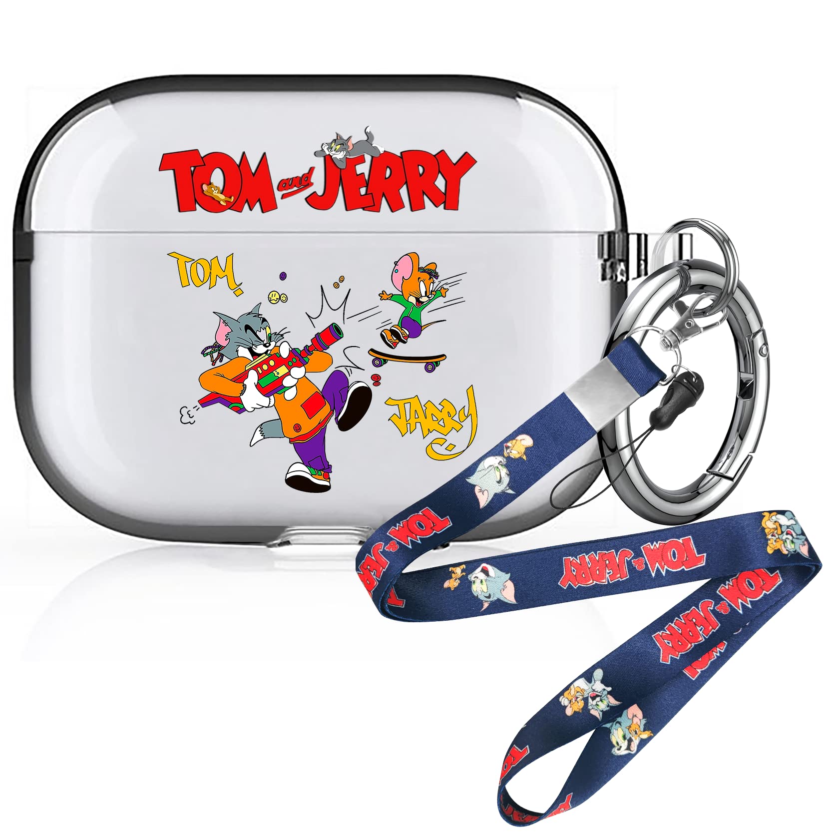 AirPods Pro Compatible Case, Transparent Popular Case, TPU Charging Case, Cover, For Air Pods Pro, Apple Earphones, Protective Case, Wireless Earphones, Protective Cover, Full Protection, Drop