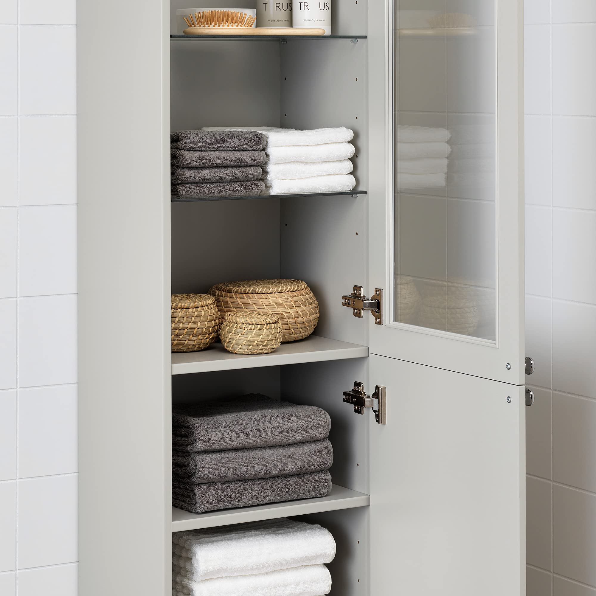 Amazon.co.jp: IKEA GODMORGON ハイキャビネット 40x32x192 cm Kasjön 