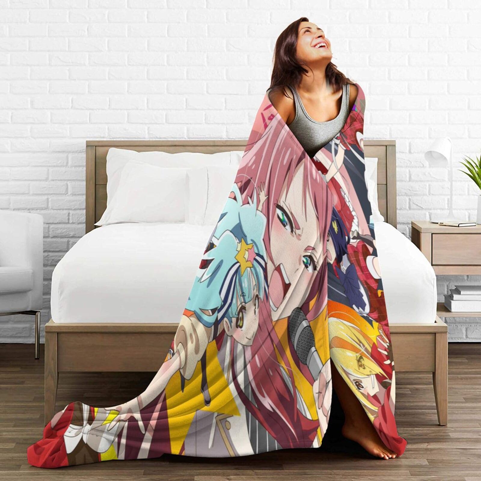Amazon｜ゾンビランドサガ ブランケット アニメ 軽量 ブランケット
