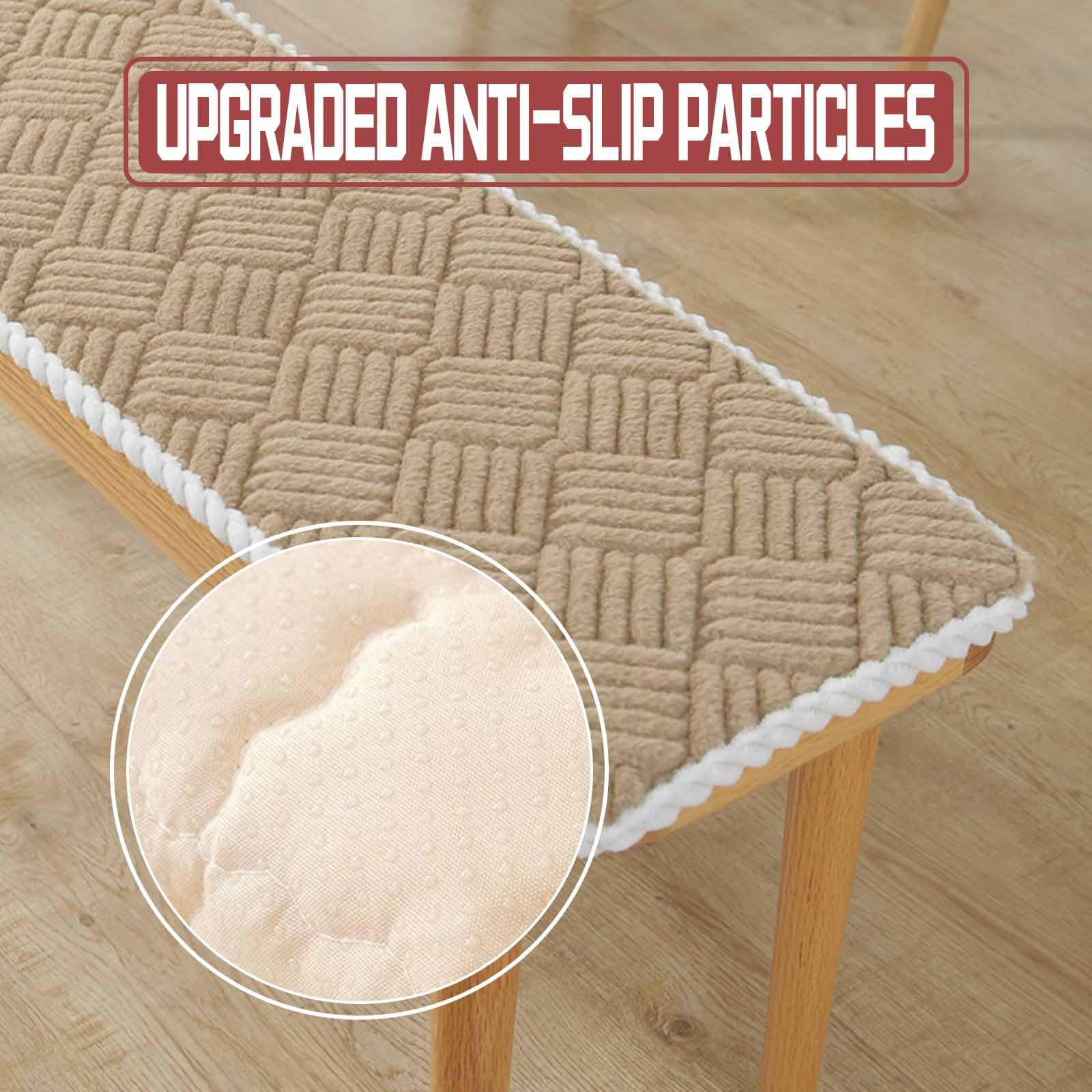 Cojines Banco Cocina 120x40 cm Cojín Banco Interior Colchoneta para Bancos de Madera Cojines Jardín Almohadones para Muebles de Exterior t & Sle