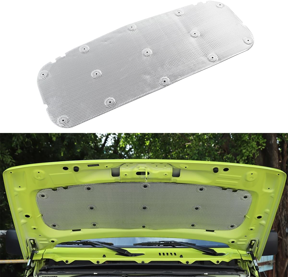 Car Engine Hood Heat Insulation Cotton Cover for Suzuki Jimny 2019 2020 2021 2022 2023 JB74 JB64 JB43 Soundproof Mat Pad Exterior Accessories
