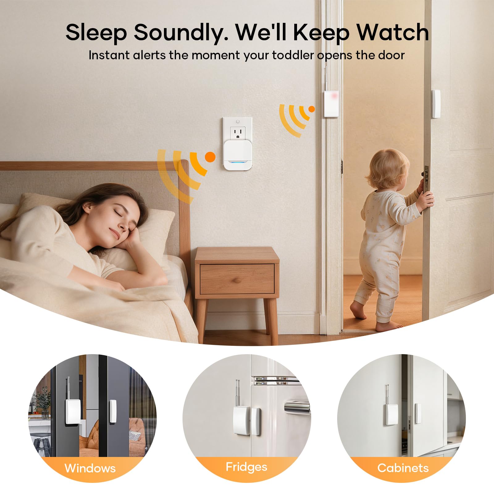 OUDAER 4000FT Wireless Door Chime - Home Security -3 OUDAER 4000FT Wireless Door Chime - Home Security -3
