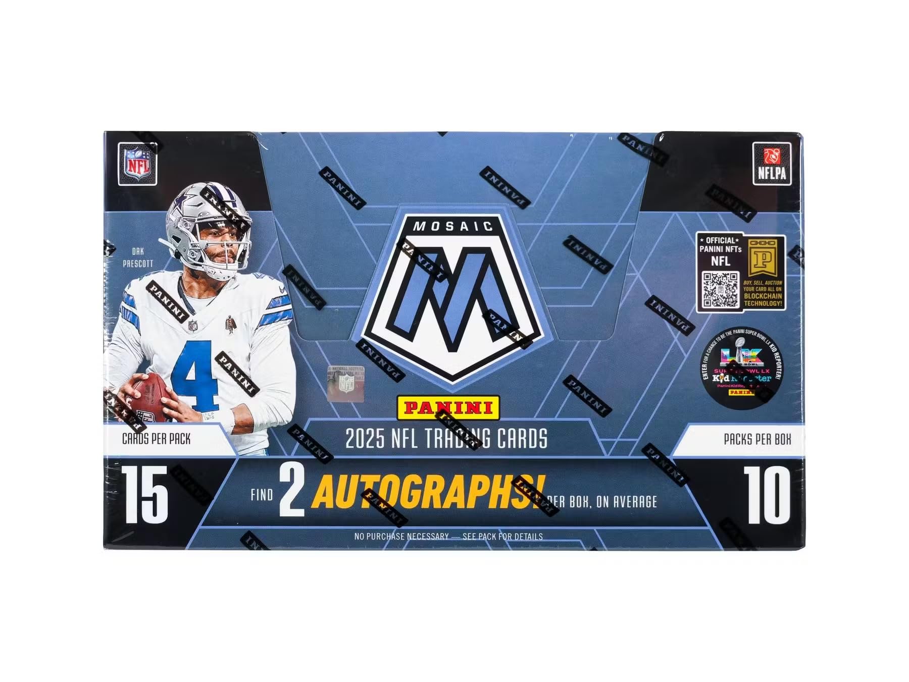 Football Hobby Box Mosaic 2025 by Panini
