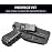 IWB Holster Compatible with Glock 19 (Gen 3-4), 23 32 (Gen3 4), G19X, Inside Waistband Carry, 9mm Holster, Adj. Cant & Retention, Available in Kydex and Polymer