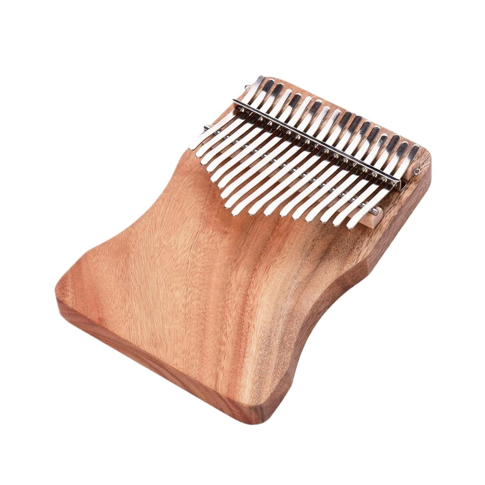 Pianino Kciukowe Kalimba Kalimba Kciukowa 17-klawiszowa Z Drewna Kamforowego Tonacja C Z Futerałem Naklejkami Skalowymi Młotkiem Do Strojenia(A)