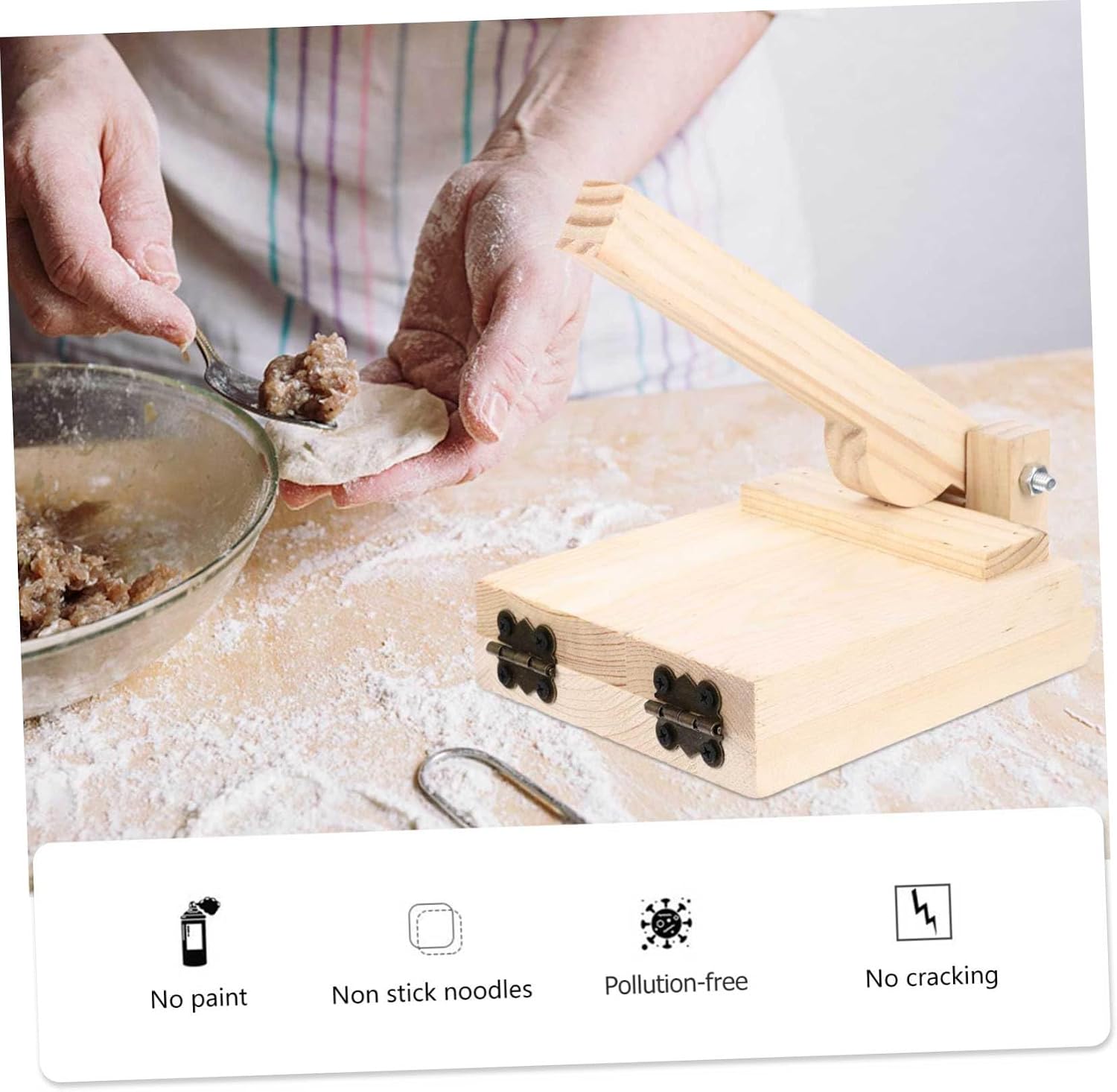 Dumpling Wrapper Maker for Easy Pressing Commercial Dumpling Skin Maker