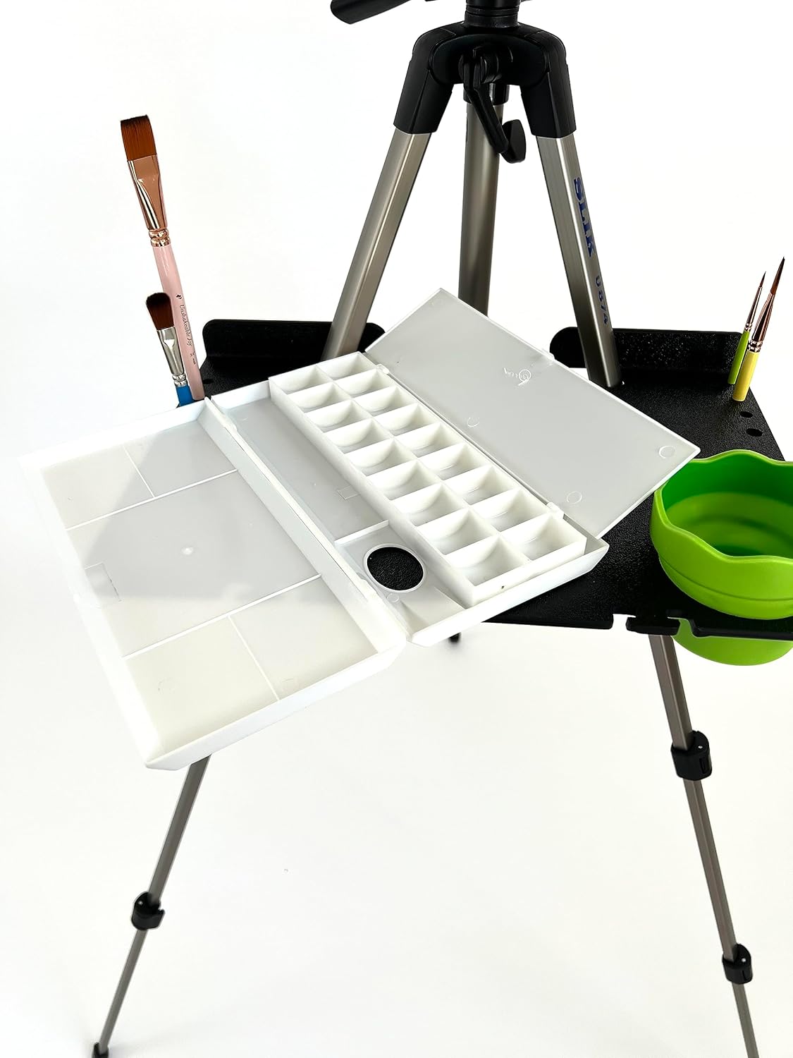 The En Plein Air Pro Traveler Series for Watercolor with Slik U874 Tripod