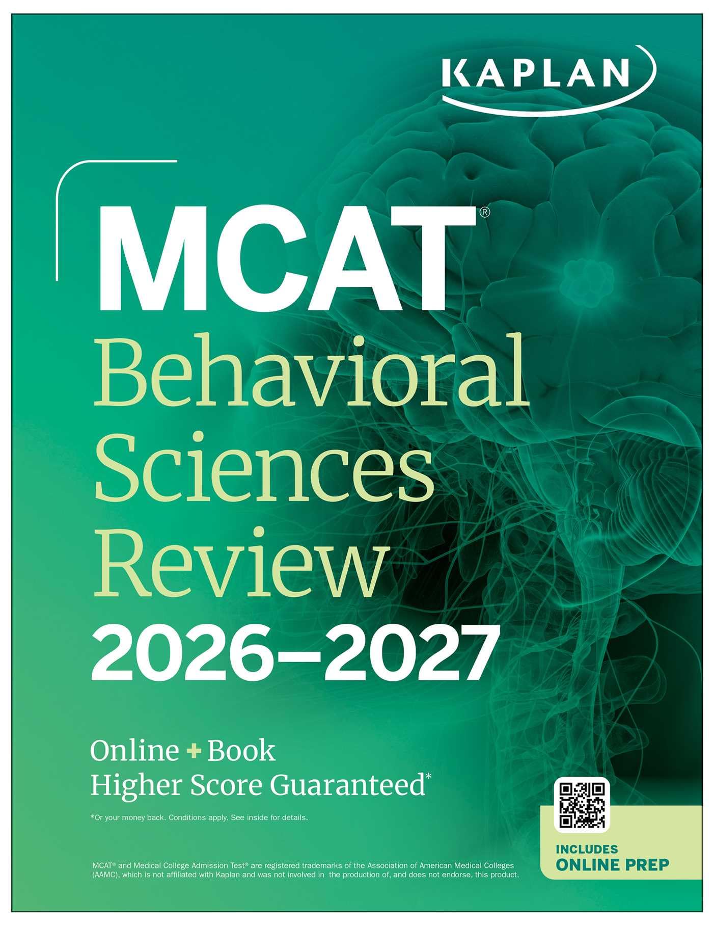 MCAT Behavioral Sciences Review 2026-2027: Online + Book (Kaplan Test Prep)