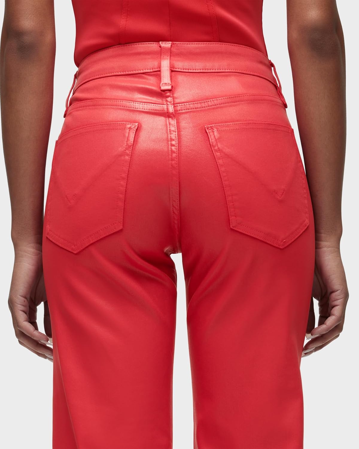 Hudson Womens Rosie High Rise Wide Leg Jean - Image 6