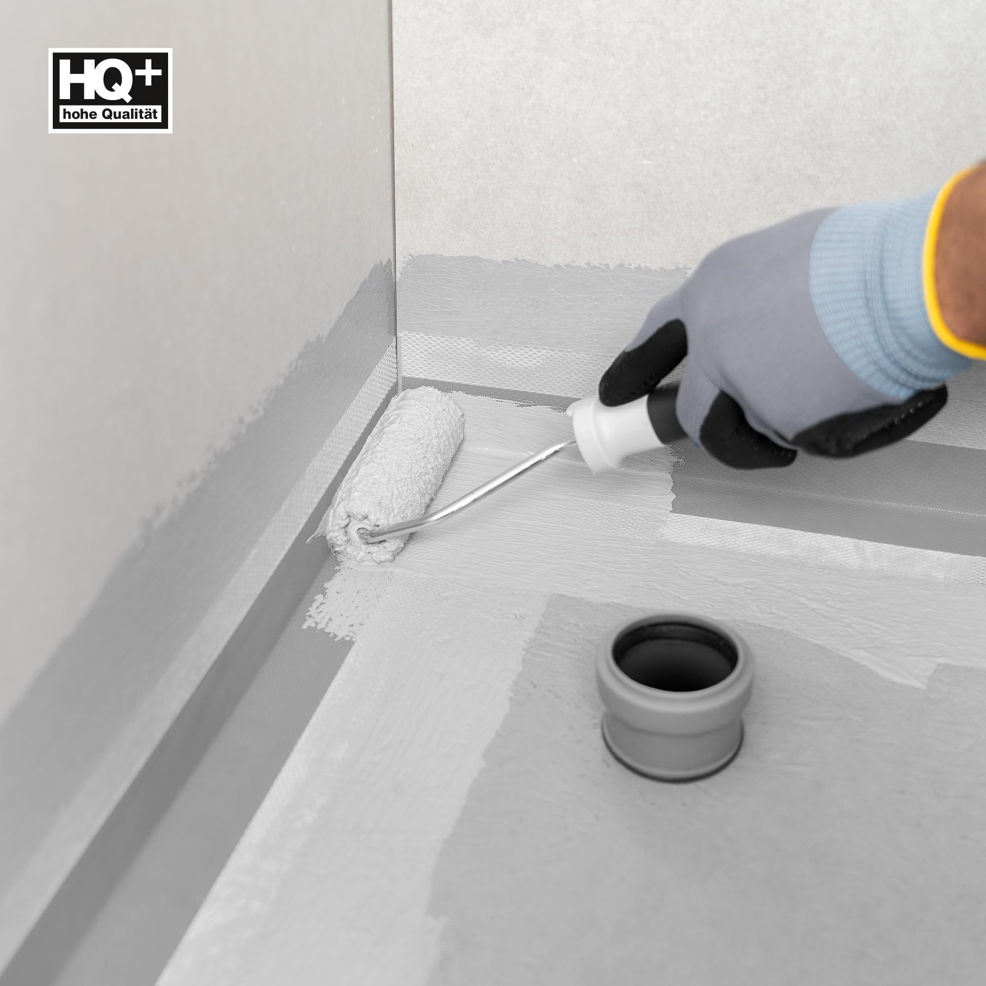 Wandmanschette Dichtung Isolbau Wandmanschette Zur Rohrabdichtung – Für Dusche, Bad, Balkon, Flexibel & Dicht Rohrabdichtung Fliesen