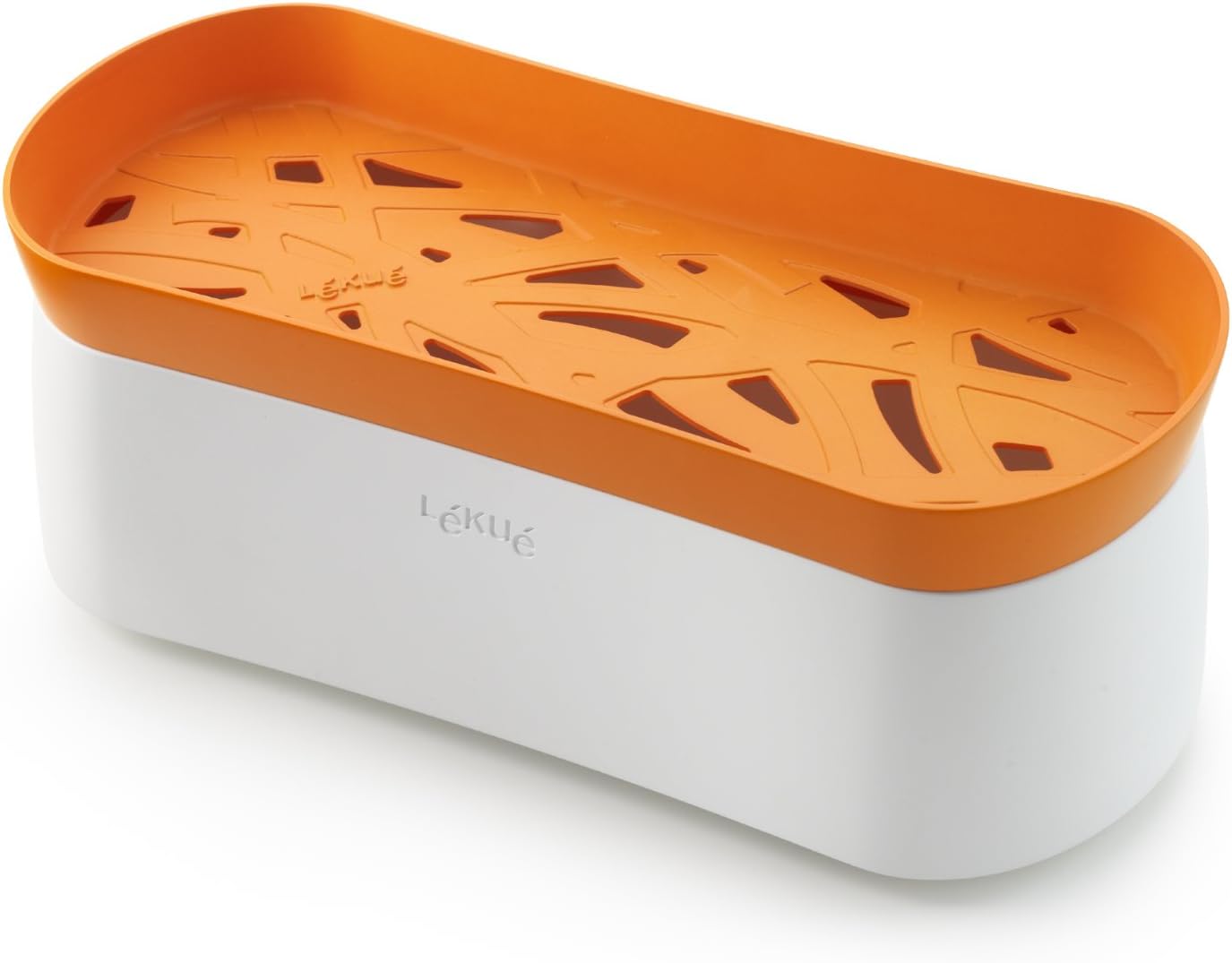Lekue 0200702N07M017 Pasta Cooker, Orange