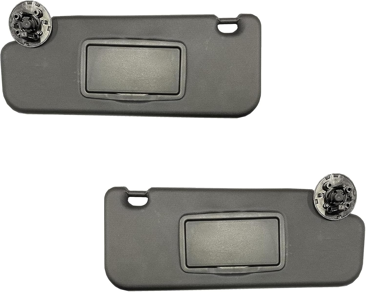 Sun Visor Fits for Chevy Cruze 2011 2012 2013 2014 2015 2016 2017 2018 2019 Pair Set Left+Right 2MPLASTIC (Gray Atmosphere 2 Screws)