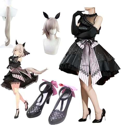 ウマ娘カレンチャン 朔月のマ・シェリ花嫁勝負服コスプレ　XLサイズ【お値下げ中】 コスプレ ウマ娘 カレンチャン 朔月のマ・シェリ 花嫁勝負服 XL