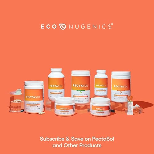 Miniatura 7 de PectaSol Pectina Cítrico Modificada  184g Polvo de Baya  Suplemento para la Salud Total del Cuerpo para Apoyar el Corazón, Sistema Inmunológico,