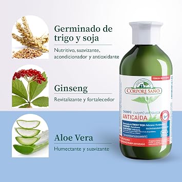 Corpore Sano Hair Loss Shampoo 300 Ml/ 10.1 Fl Oz.