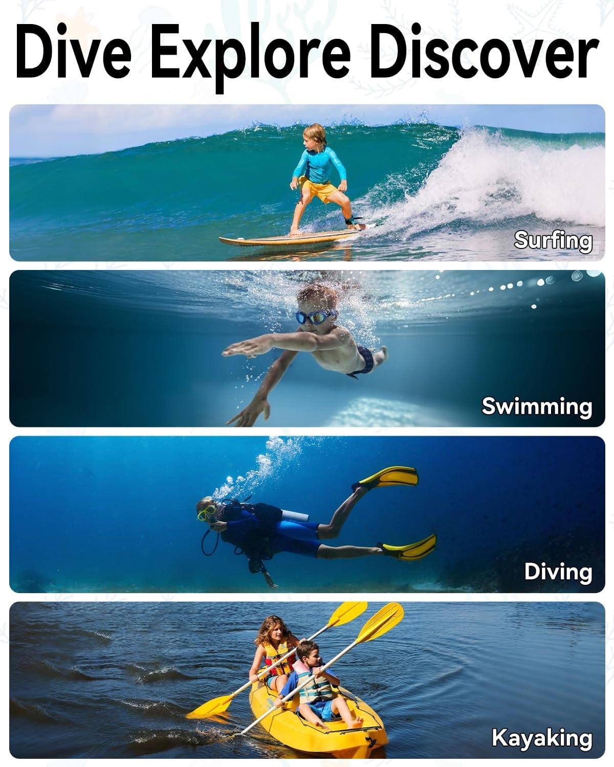 Kids Wetsuit for Boys Girls Toddlers, 3mm Back Zip Full Body Neoprene Thermal Swimsuit for Diving Swimming Water Sports - Image 7