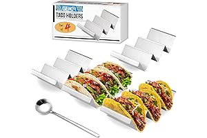 Blackstone Taco Holder 4-Pack: Stylish and Durable Taco Stands for Easy Taco Night Delights