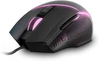 Energy Sistem Gaming Mouse ESG M2 Flash (Mouse 6400 dpi, USB, RGB LED Lights, 8 Customizable Buttons)