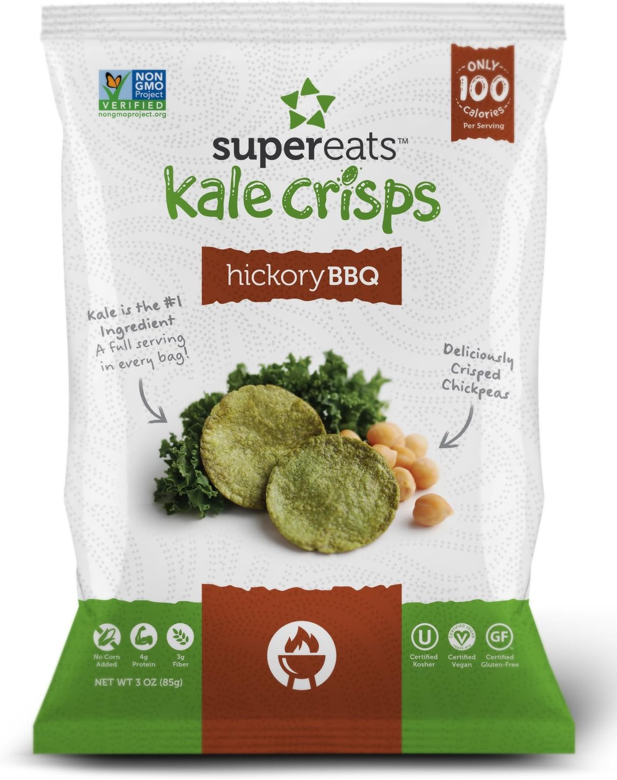 Supereats Kale Crisp Hickory Bbq
