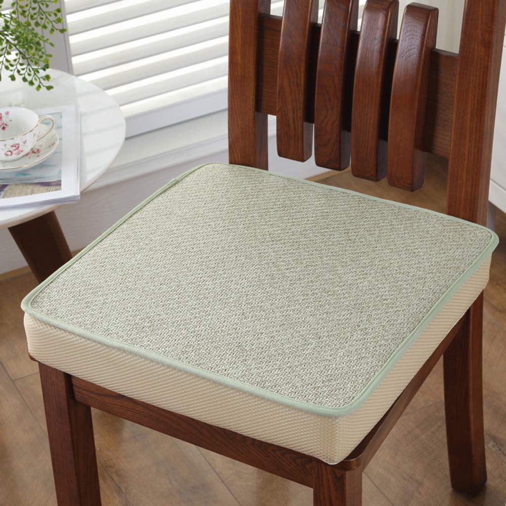 Coussin de siège anti-dérapant galette de chaise épaisse et ergonomique
