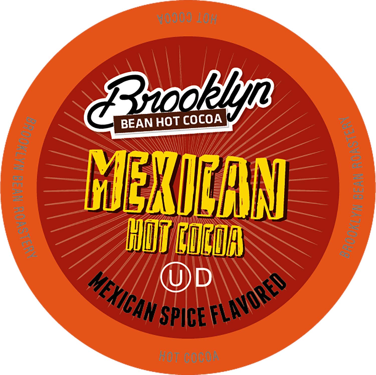 Brooklyn Beans Mexican Cocoa Hot Chocolate Pods,Compatible with K Cup Brewers Including 2.0, 40 Count